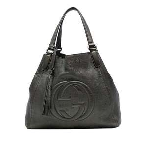 Gucci Soho Shoulder Bag Leather Medium #214908G12B